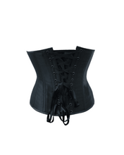 Load image into Gallery viewer, Black Underbust Corset 2853
