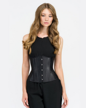 Load image into Gallery viewer, Black Underbust Corset 2853
